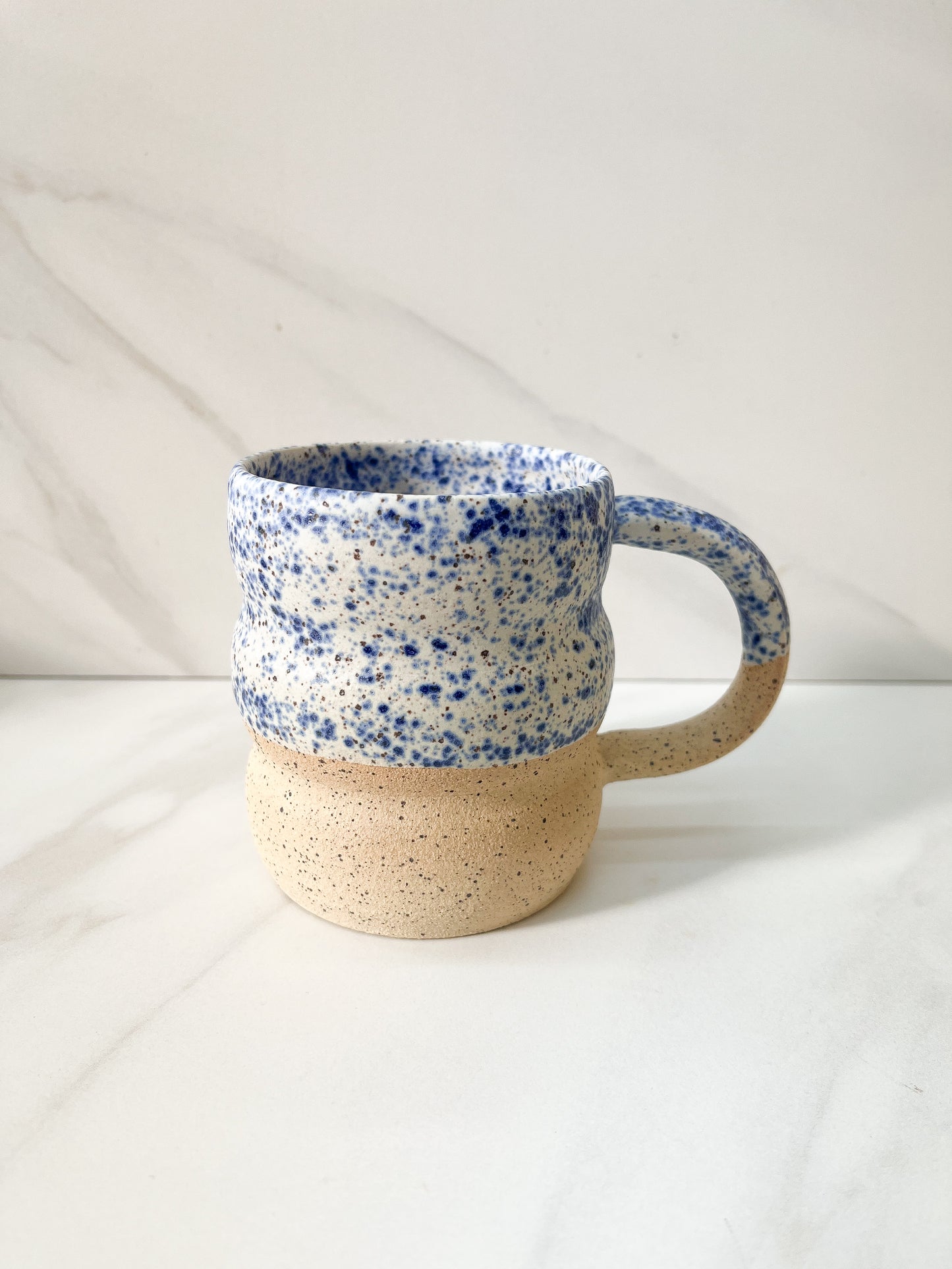 Blue Speckle Mug