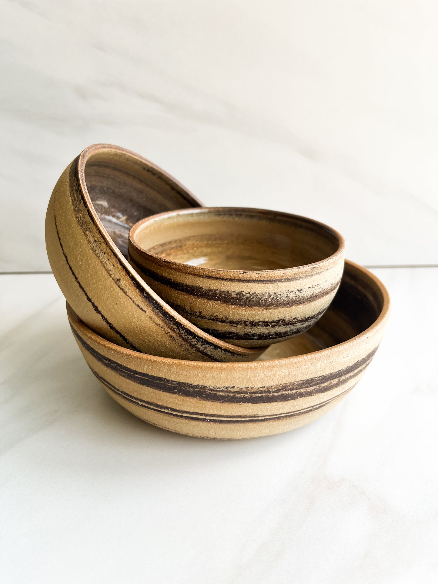 Marbled Nesting Bowl Set