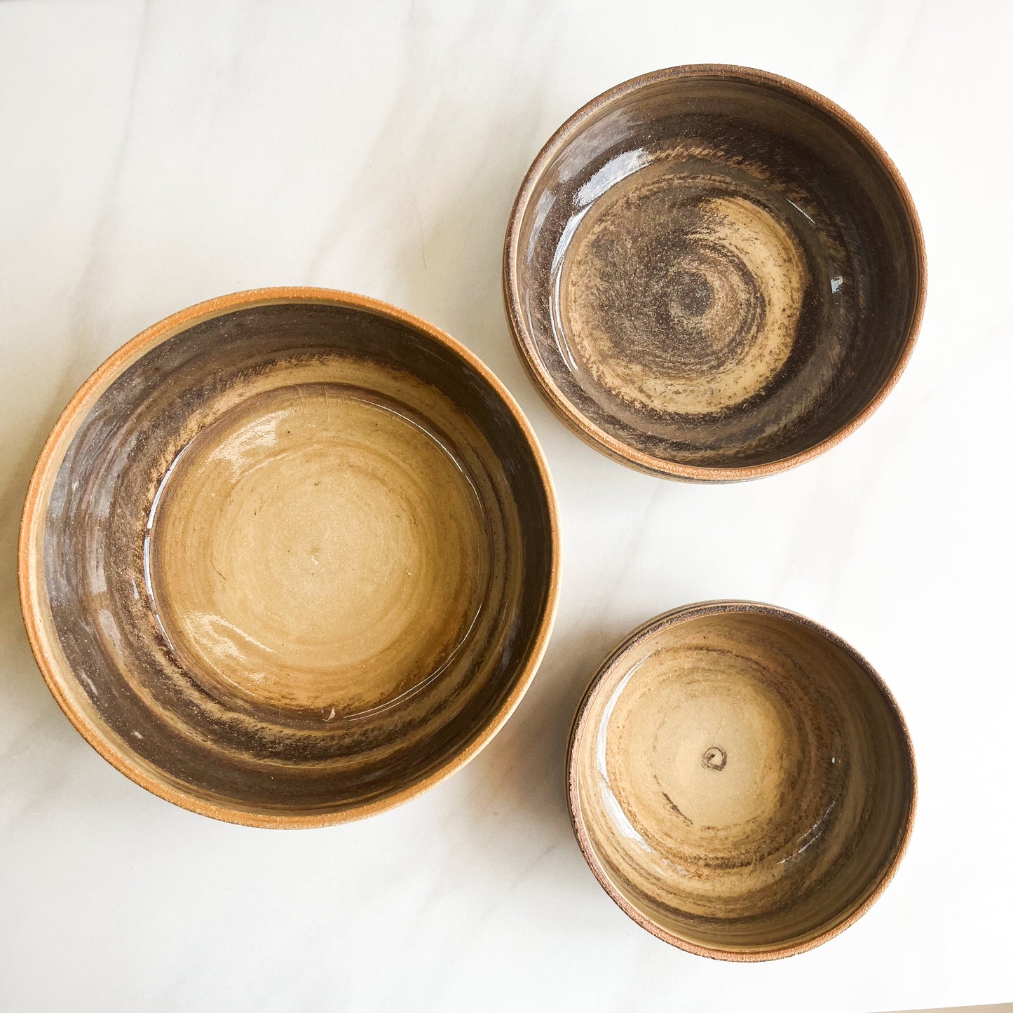 Marbled Nesting Bowl Set